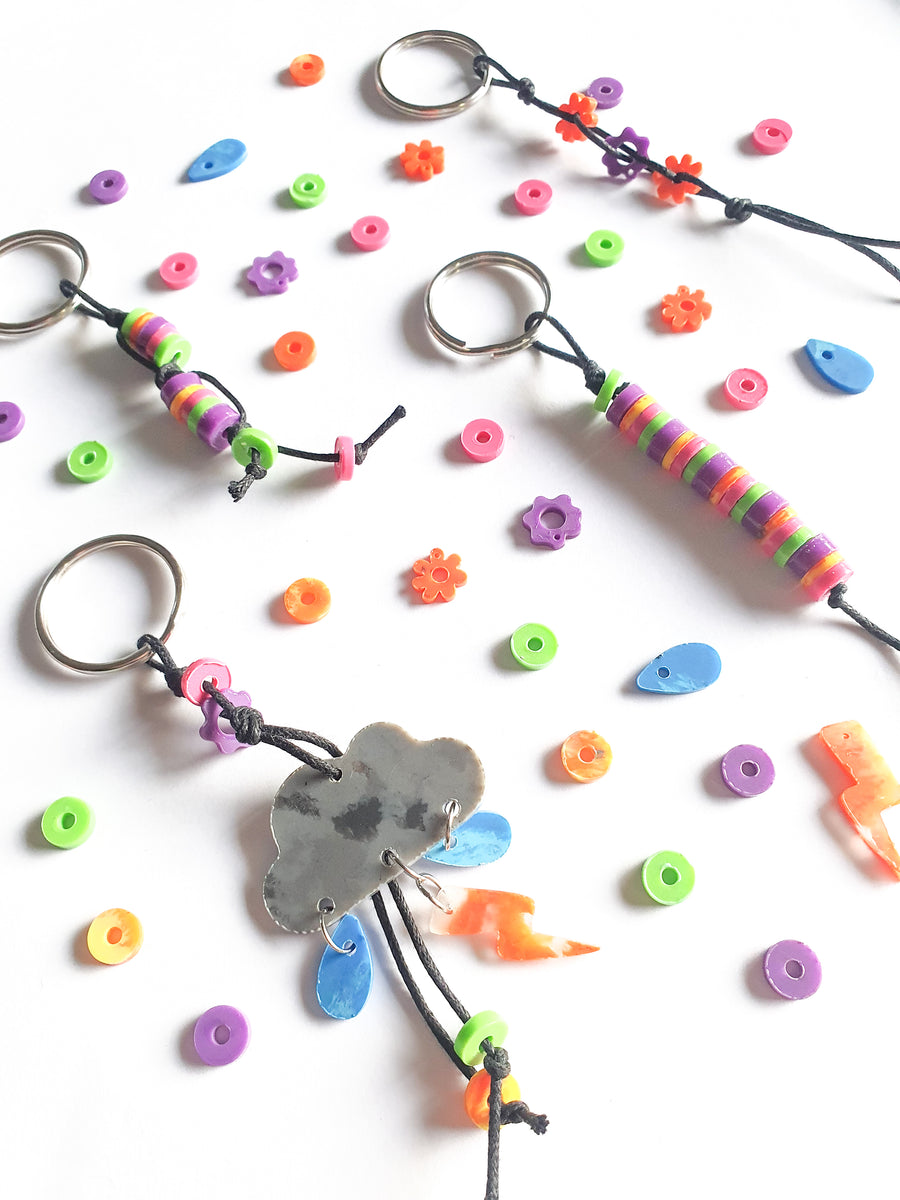 Bead Keyring Kit ideas Remix Plastic