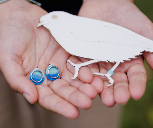 Re:Band range made from bird banding waste