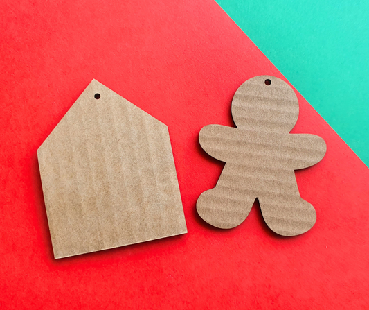 FREE Gingerbread Decorations | Cardboard