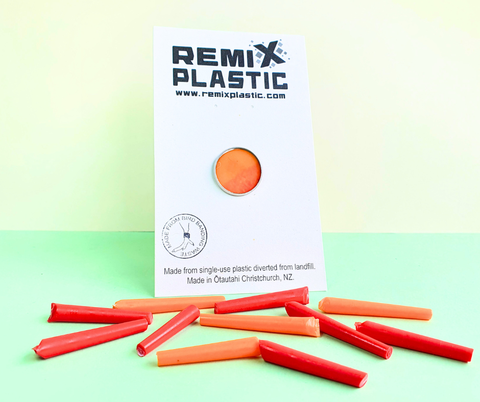 Re:Band Pin | Recycled Bird Banding Waste