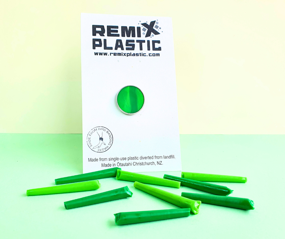 Re:Band Pin | Recycled Bird Banding Waste