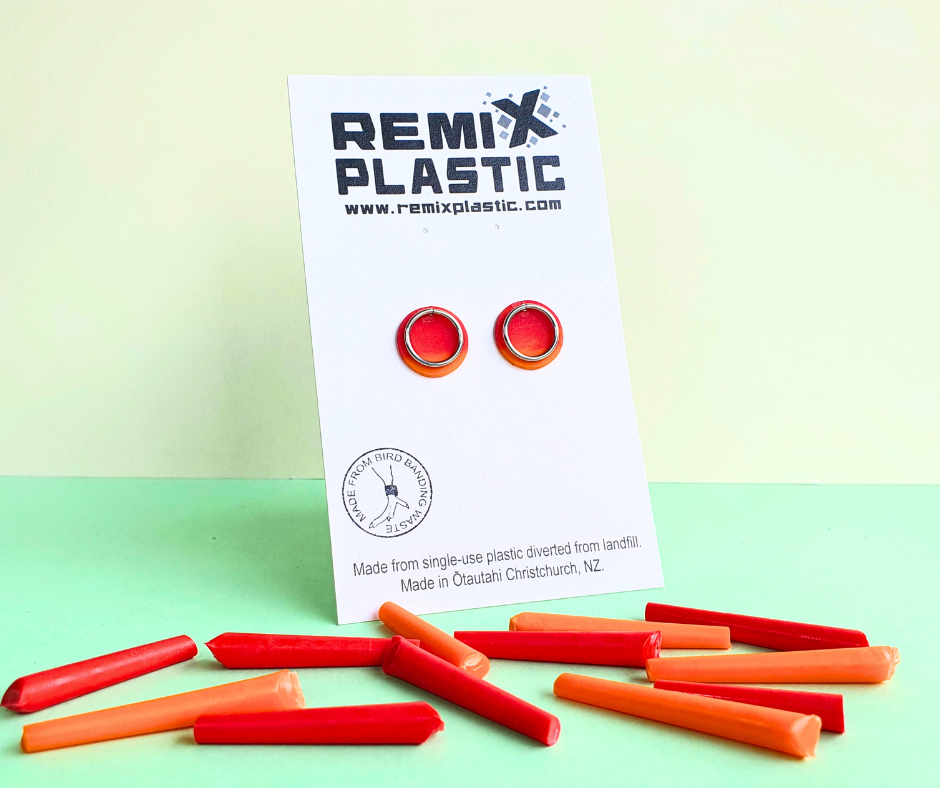 Re:Band Studs | Recycled Bird Banding Waste