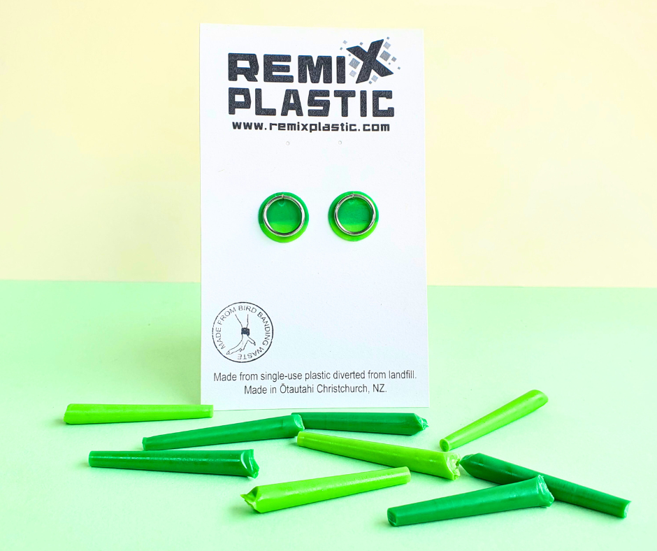 Re:Band Studs | Recycled Bird Banding Waste