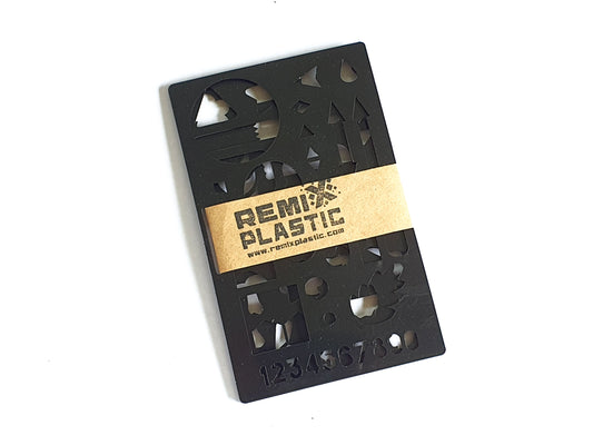 Bullet Journaling Stencil Set | Recycled Ice Cream Container Lids