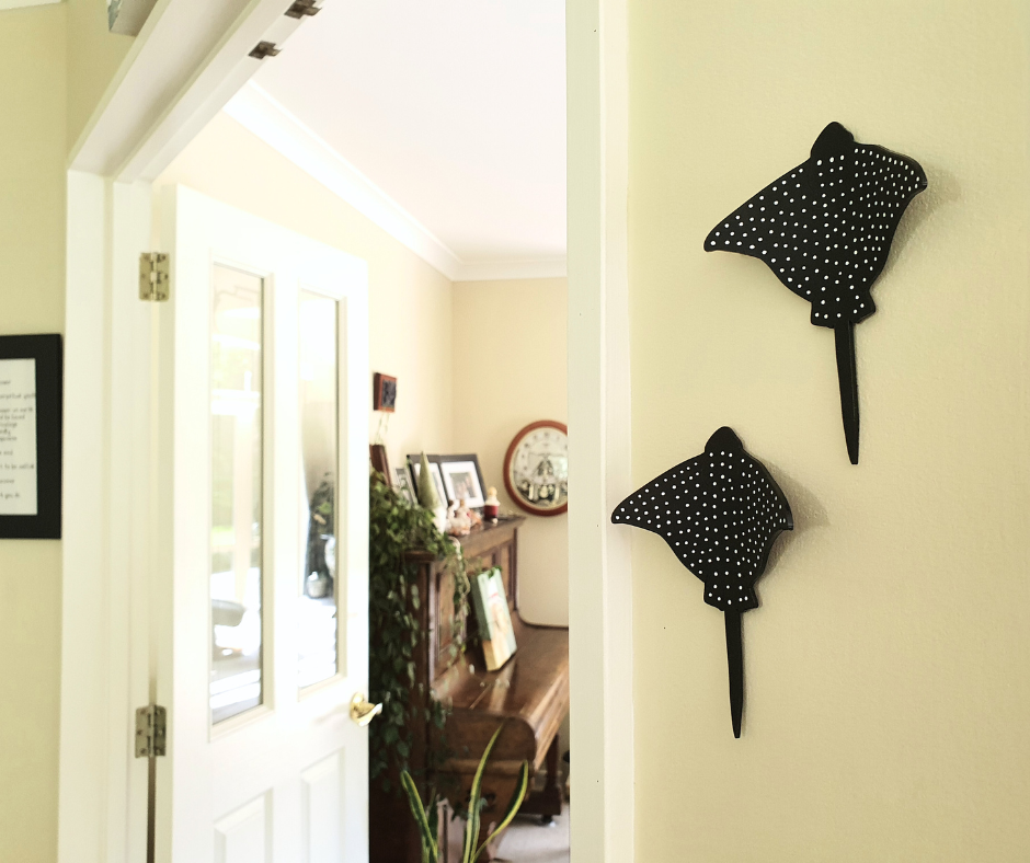 Eagle Ray Wall Hanging | Recycled 3D Printer Waste