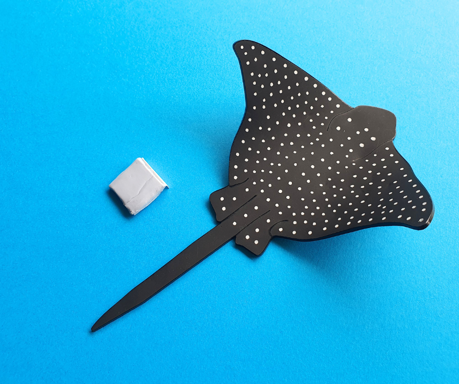 Eagle Ray Wall Hanging | Recycled 3D Printer Waste