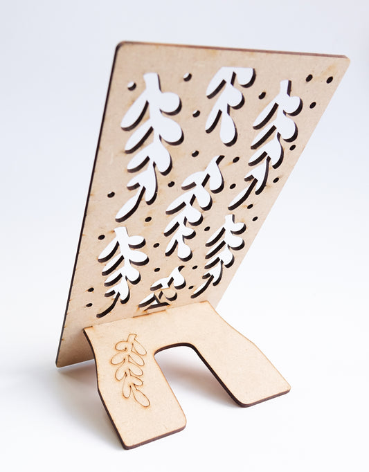 Leafy Earring Stand / Phone Holder