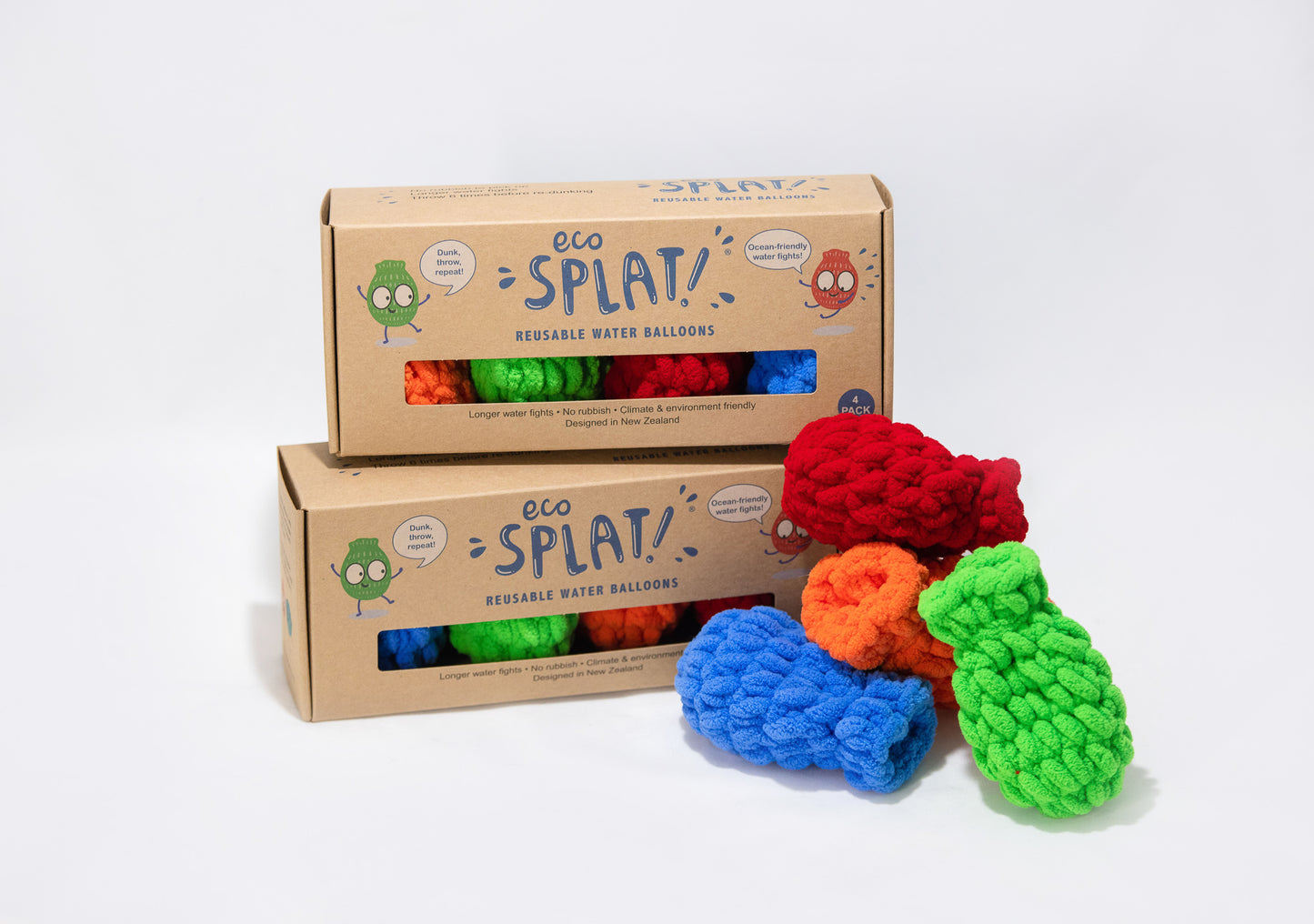 EcoSplat reusable water balloons / 4 pack / Sustained Fun