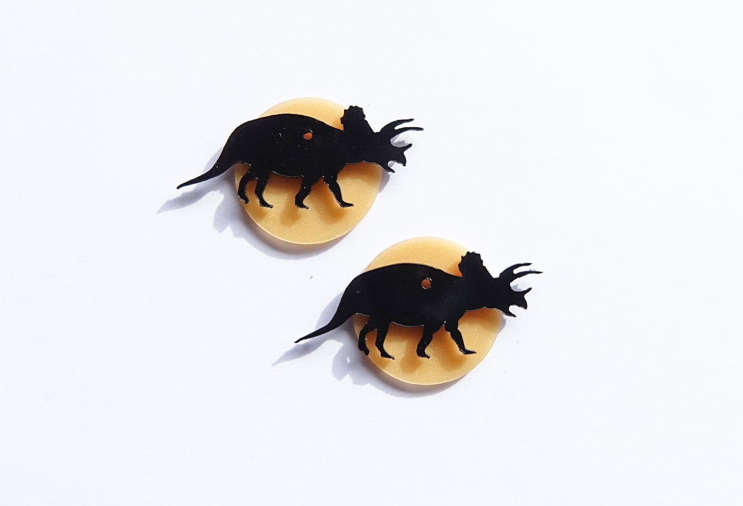 Dinosaur Hoops | Recycled Ice Cream Container Lids