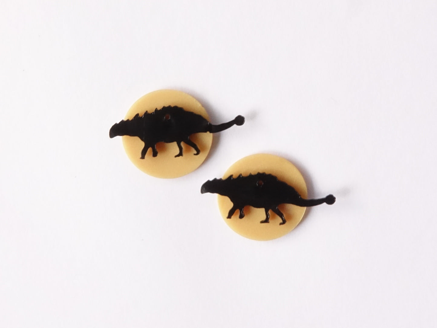 Dinosaur Hoops | Recycled Ice Cream Container Lids