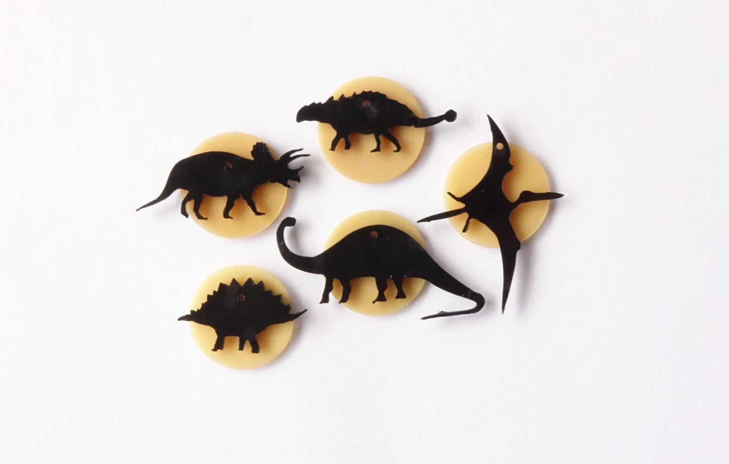 Dinosaur Hoops | Recycled Ice Cream Container Lids