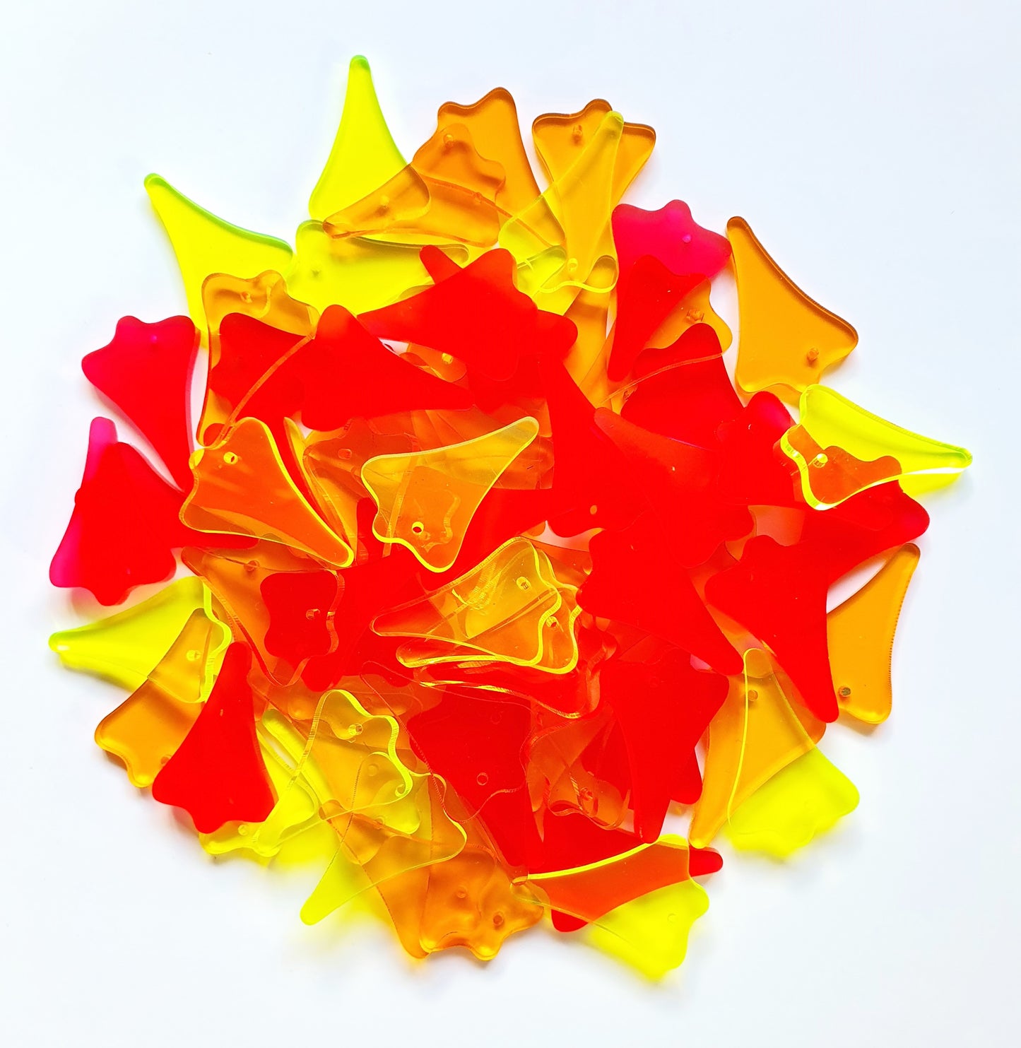 Jet Plane Earrings | Salvaged Acrylic Offcuts