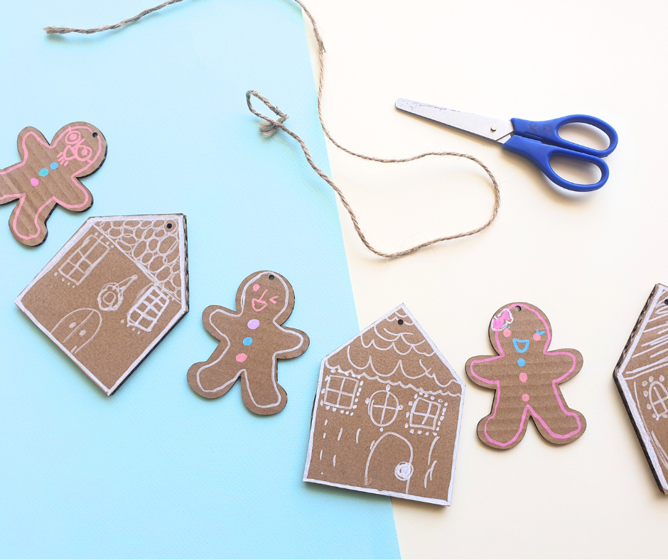 FREE Gingerbread Decorations | Cardboard
