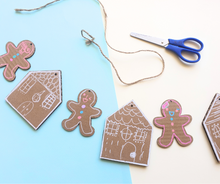 Gingerbread Decorations | Cardboard