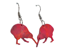 Kiwi Earrings | Recycled 3D Printer Waste