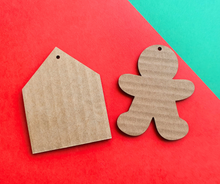 Gingerbread Decorations | Cardboard