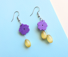 Poroporo Earrings | Recycled 3D Printer Waste