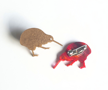 Kiwi Brooch | Recycled 3D Printer Waste