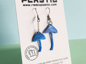 Werewere-kōkako Earrings | Recycled 3D Printer Waste