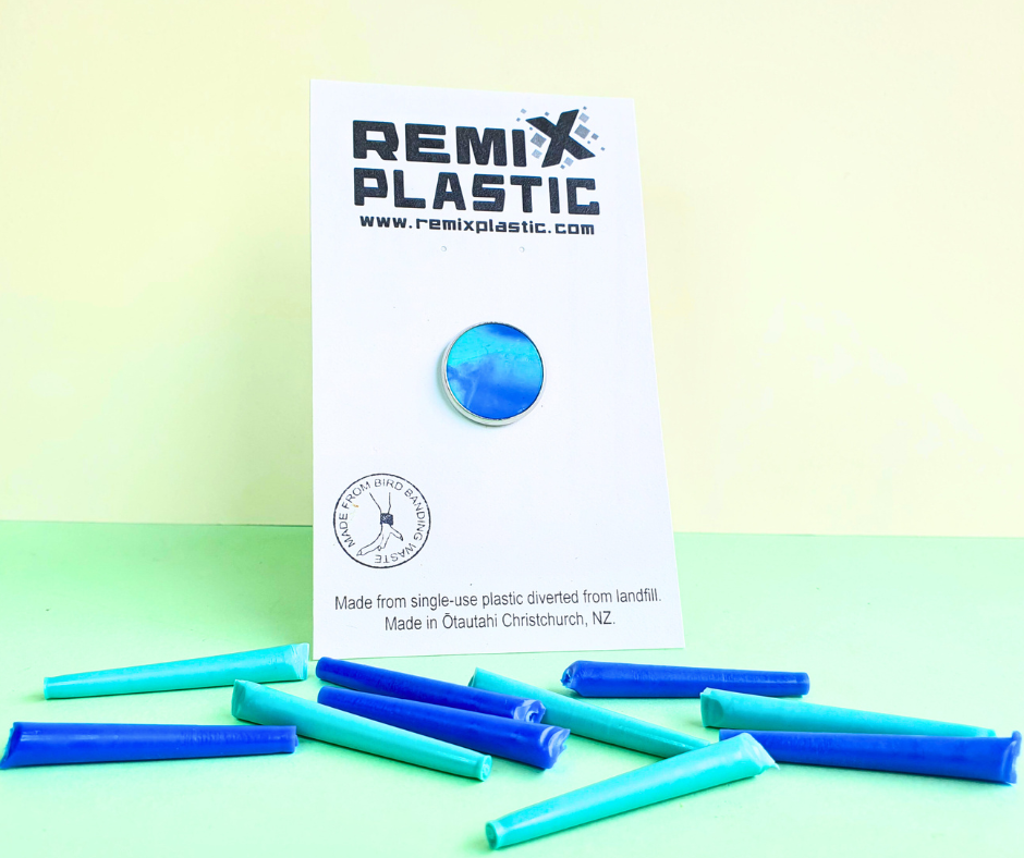 Re:Band Pin | Recycled Bird Banding Waste
