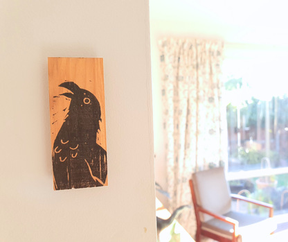 Stamped Wall Art | Salvaged Rimu Offcuts