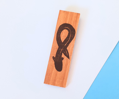 Stamped Wall Art | Salvaged Rimu Offcuts