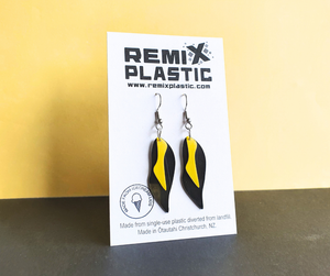 Hoiho Earrings - BotY2024 | Recycled Ice Cream Container Lids