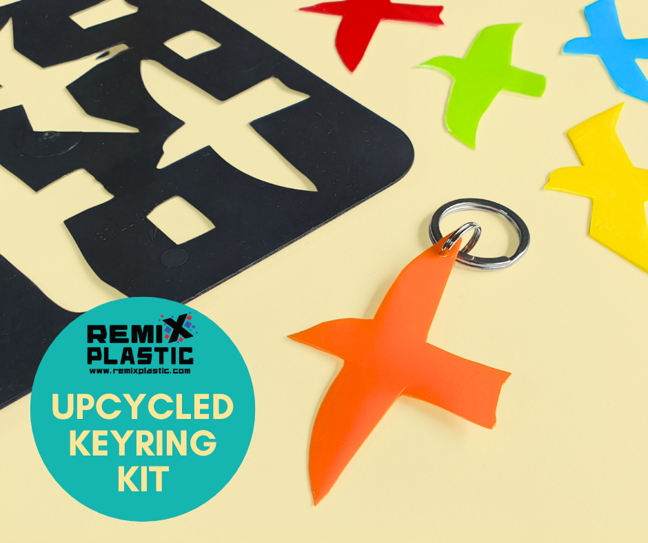 Upcycled Bird Keyring/Bag Tag Kit | Kit