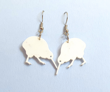 Kiwi Earrings | Recycled 3D Printer Waste