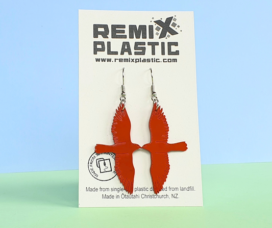 Kārearea Earrings - BotY2025 | Recycled 3D Printer Waste