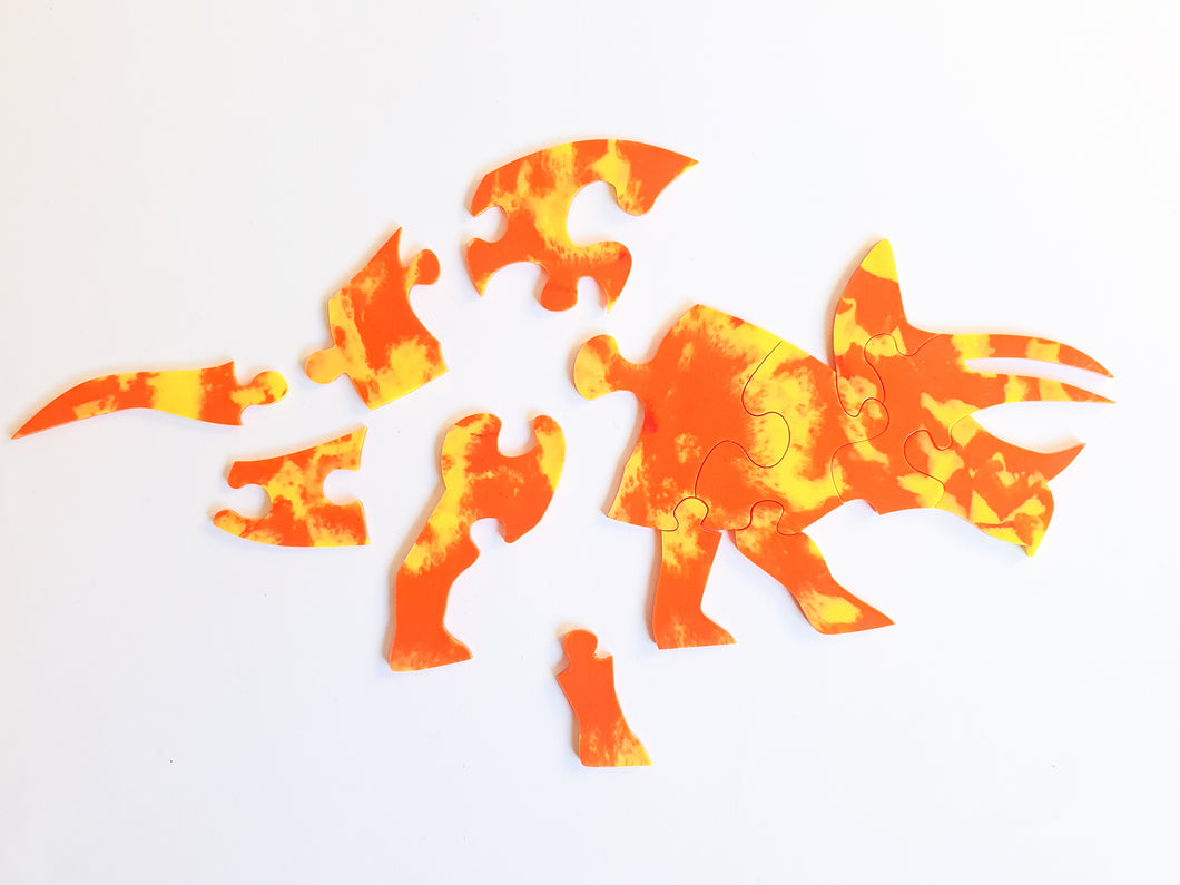 Dinosaur Puzzle | Recycled 3D Printer Waste