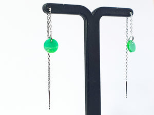 Thread Earrings | Recycled 3D Printer Waste