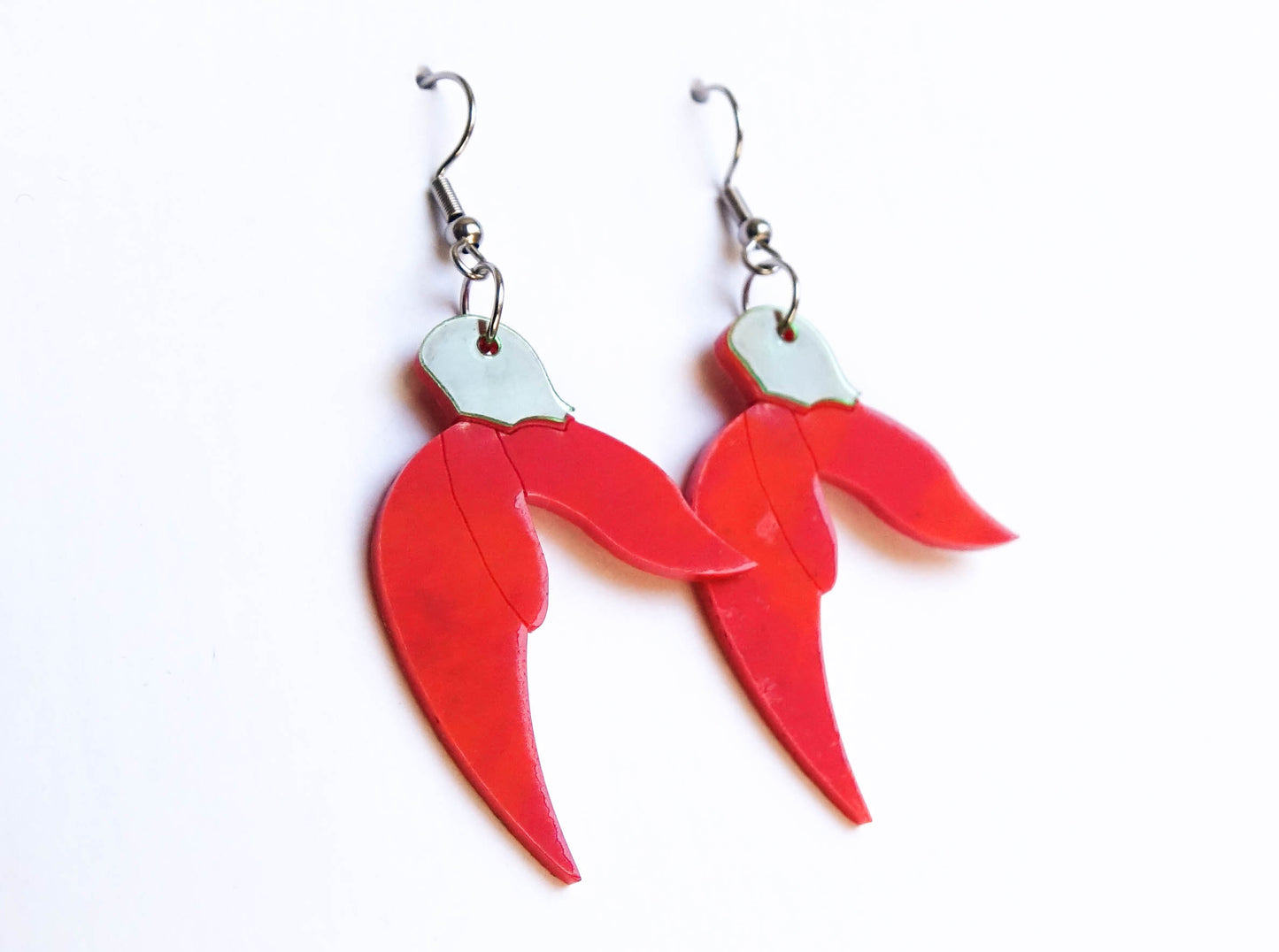 Kākābeak Earrings | Recycled 3D Printer Waste