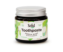 Solid Fluoride Toothpaste