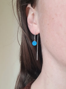 Thread Earrings | Recycled 3D Printer Waste